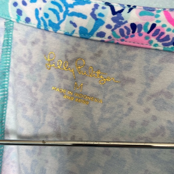 Lily Pulitzer Sophiletta UPF 50 Blue Ibiza Now You Sea Me Short Sleeve Dress - Picture 6 of 9